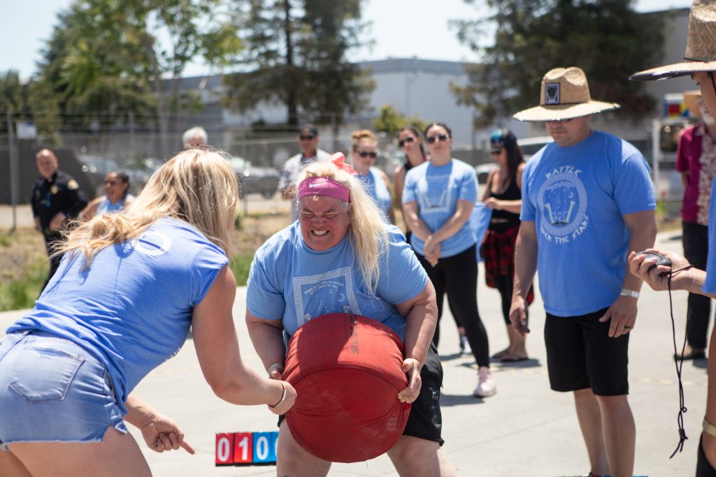 Battle under the stars , strongman competition