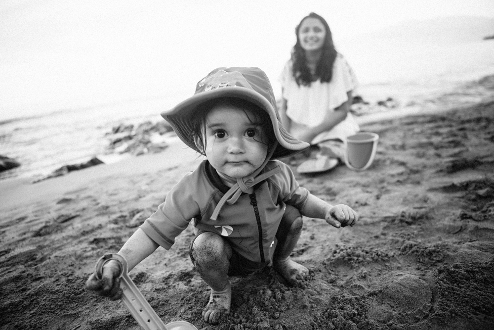 family portraits on the beach in Maui Hawaii