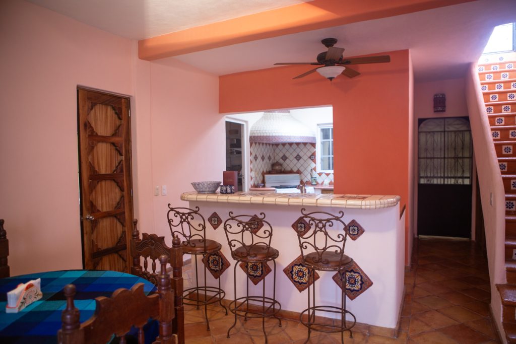 Kitchen in a Bucerias Nayarit Mexican beach rental